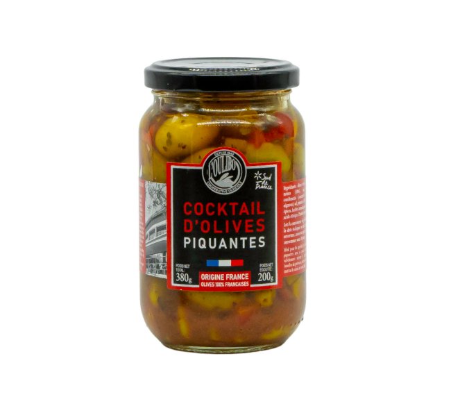 Cocktail d’Olives Piquantes - Pikantní olivový koktejl - 200g