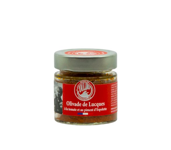 Olivová tapenáda Lucques s rajčaty a paprikou Espelette – 100g