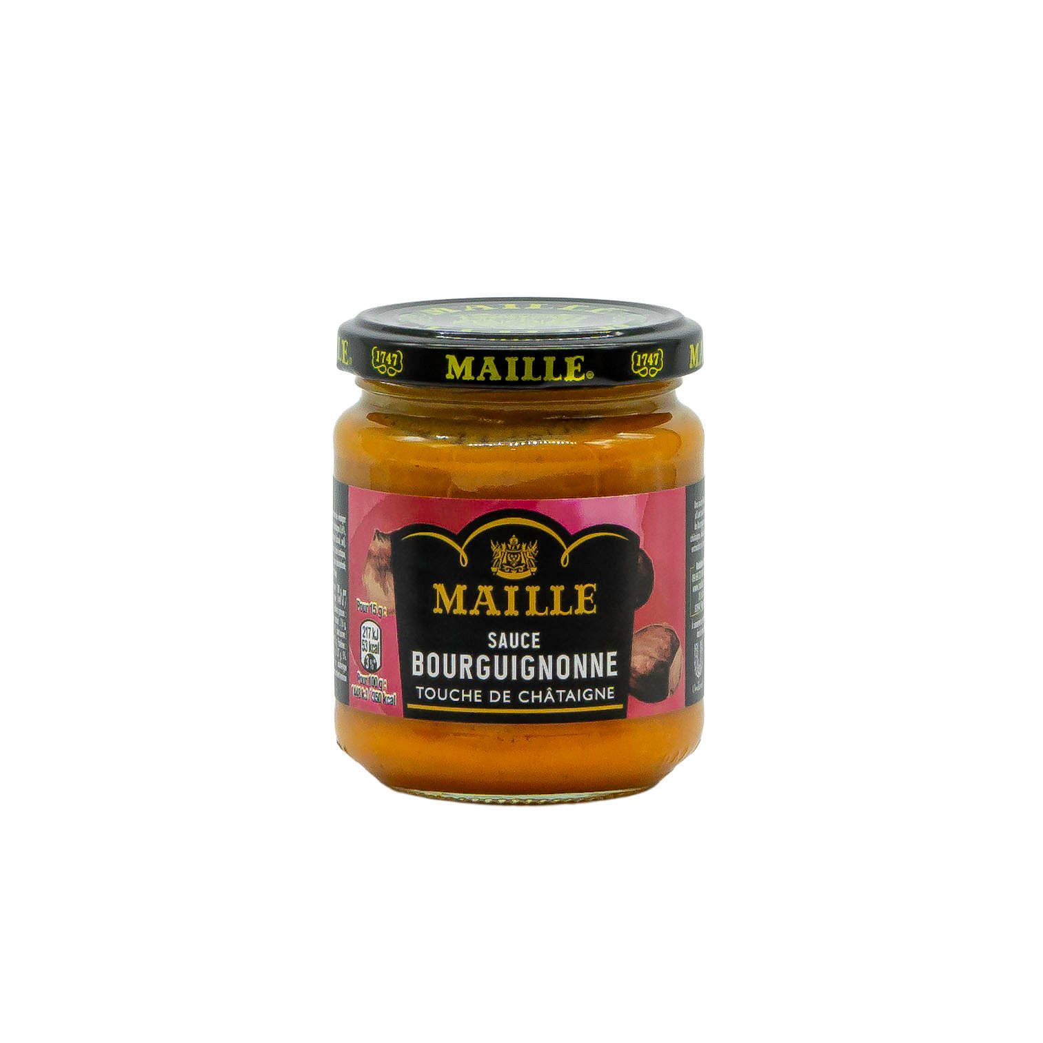 Maille - Bourguignonne omáčka s kaštanovými lupínky -190g