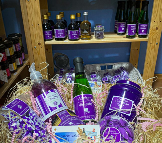 Dárkový balíček - Fialka Violette