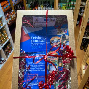 Dárkový balíček s dárkovým kuponem