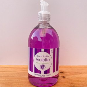 Tekuté mýdlo s pumpičkou Violette - 500 ml