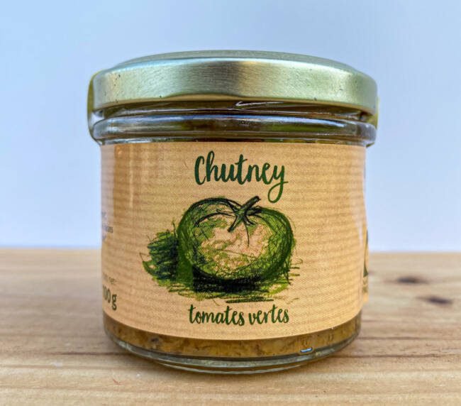 Chutney ze zelených rajčat - 100 g