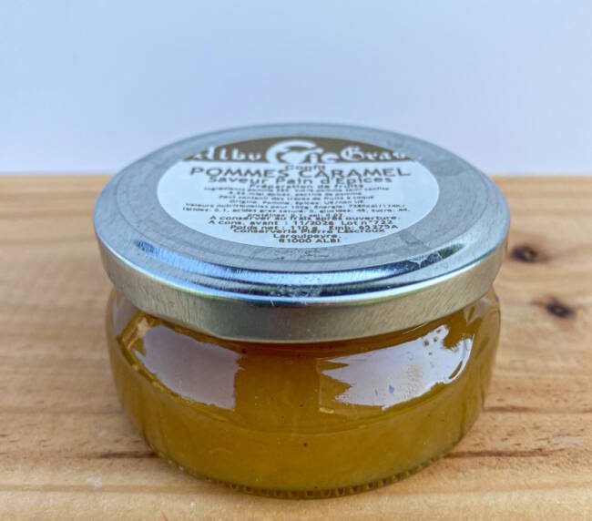 Konfinované karamelové jablko - 110g