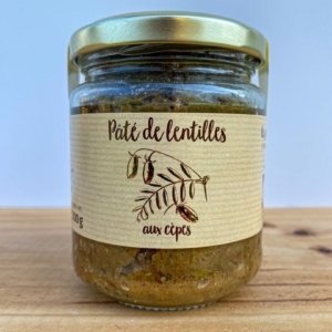 Farmářská zeleninová pomazánka - Čočka s hřiby 200g