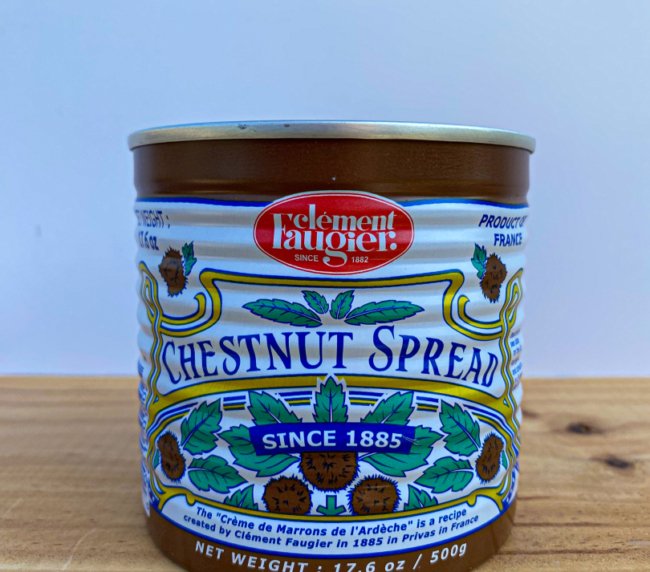 Kaštanový krém (La crème de marrons) - z Ardèche - 500g | Plechová nádoba