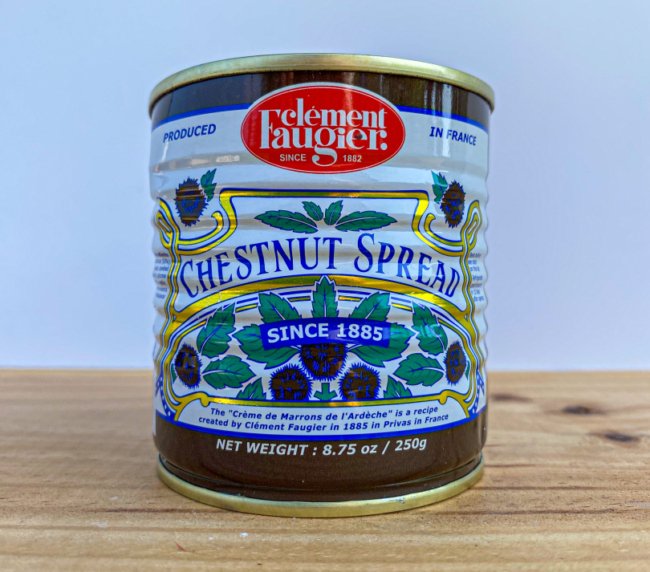 Kaštanový krém (La crème de marrons) - z Ardèche - 250g | Plechová nádoba