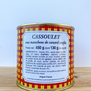 Cassoulet s kandovanými kachními játry - 650 g