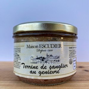 Terina z divočáka s plody jalovce - 180 g