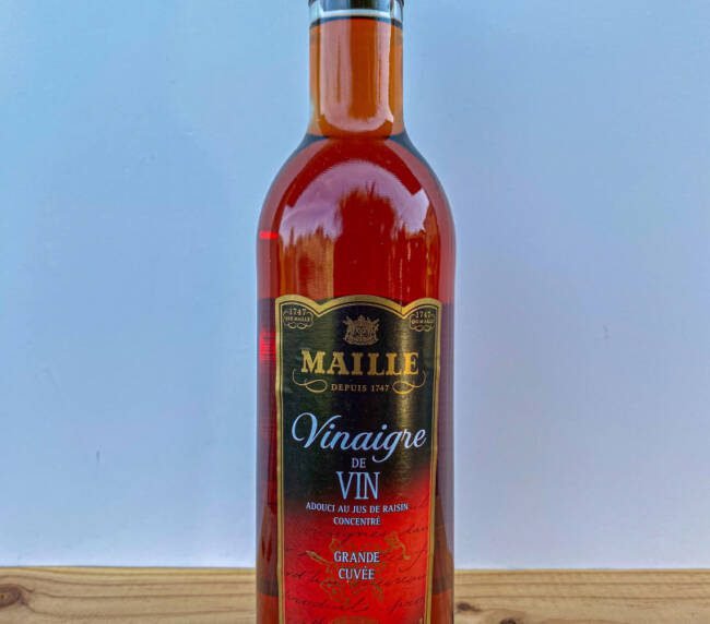 Červený vinný ocet zjemněný koncentrovanou hroznovou šťávou - MAILLE - 500ml