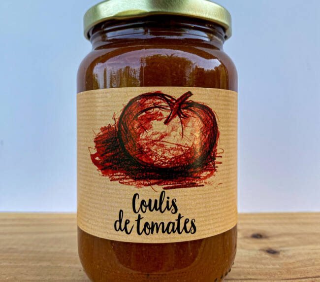 Coulis de tomates – Rajčatový protlak -300g