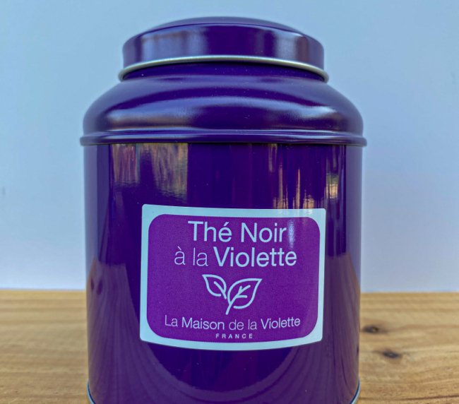 Černý čaj Violette s příchutí aroma z fialek - 130g