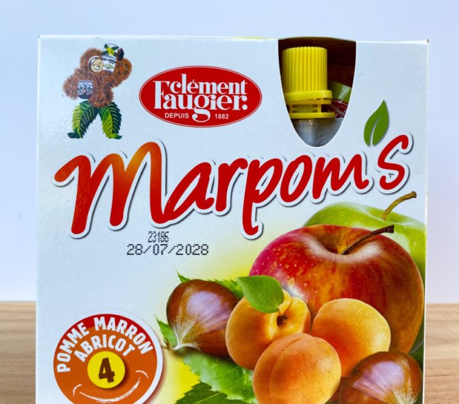 Kapsičky jablko-meruňkové Marpom's Pack - 4x 85g