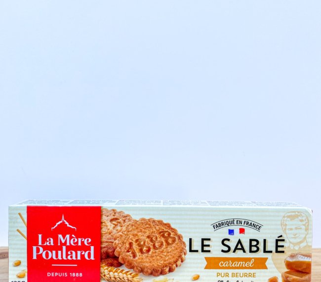 Máslové sušenky karamelové La Mère Poulard - 125 g