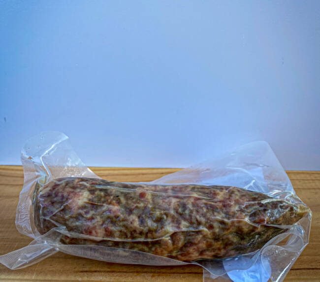 Farmářský vepřový salám JEMNĚ PEPŘOVÝ - 160g