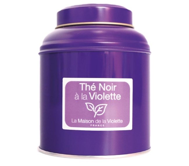 Černý čaj Violette s příchutí aroma z fialek - 130g