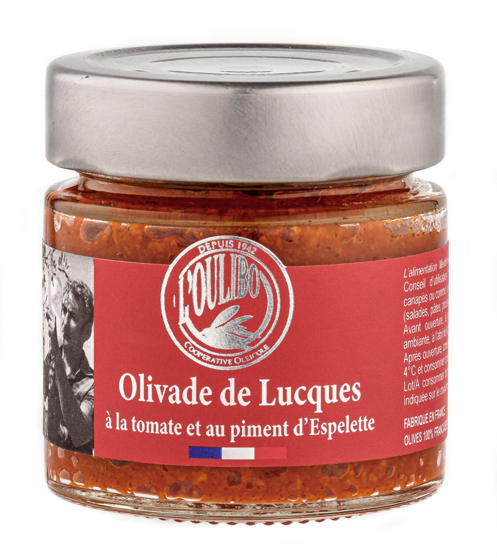 Olivová tapenáda Lucques s rajčaty a paprikou Espelette – 100g