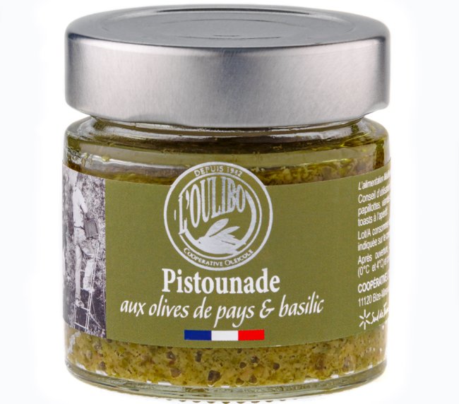 Pesto s olivami a bazalkou - 100 g