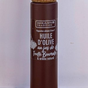 Kulinářský přípravek na bázi olivového oleje se šťávou z lanýžů Brumale - hnědé balení