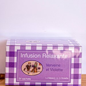 Relaxační fialkový čaj Verbena