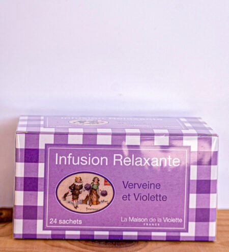 Relaxační fialkový čaj Verbena
