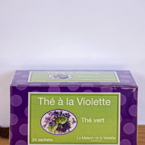 Fialkový zelený čaj - 24 sáčků