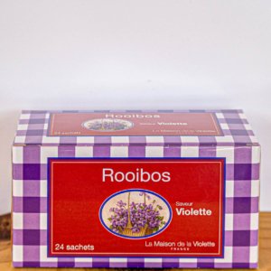 Rooibosový fialkový čaj - 24 sáčků