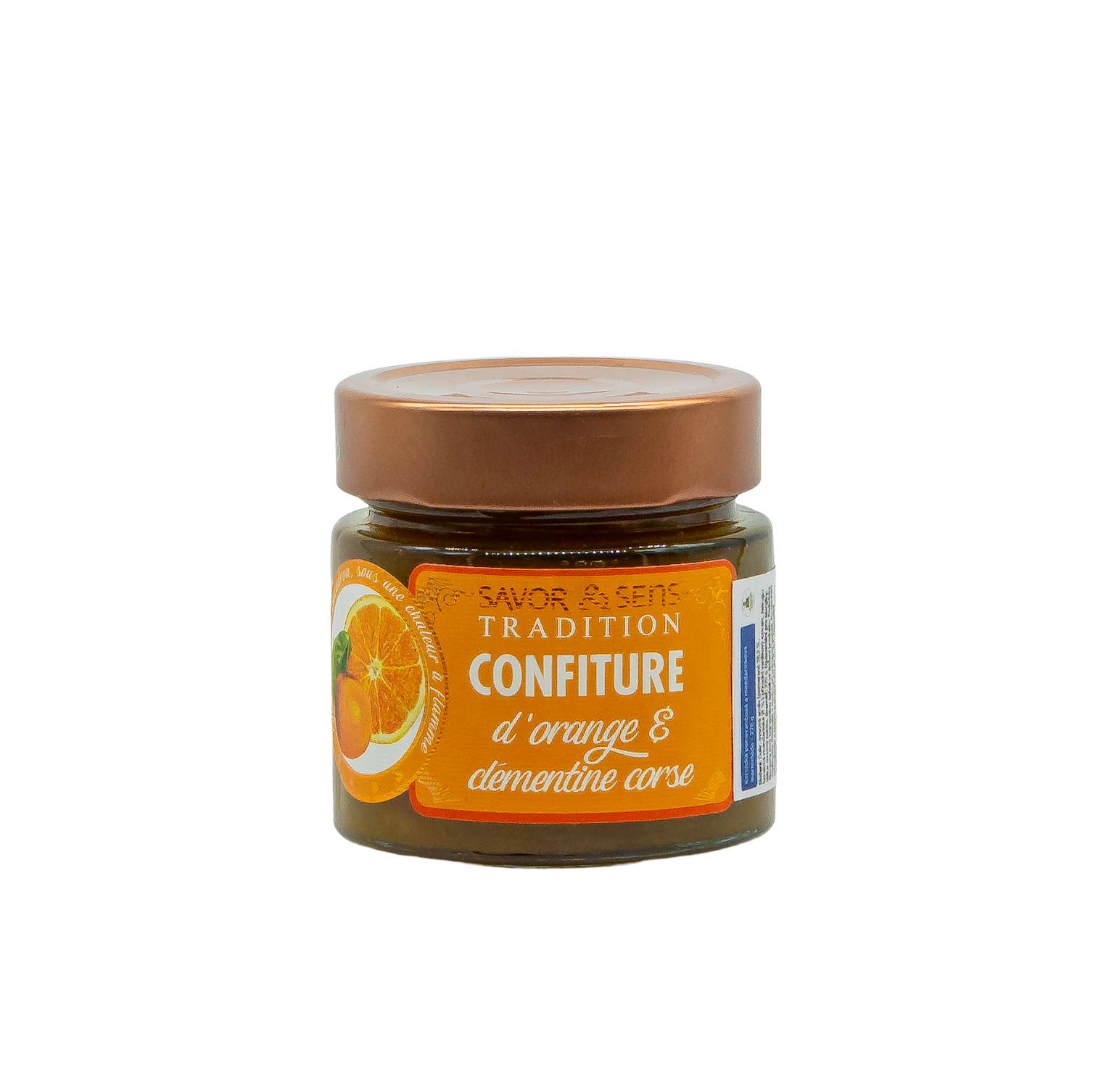 Korsická pomerančová a mandarinková marmeláda - 270g