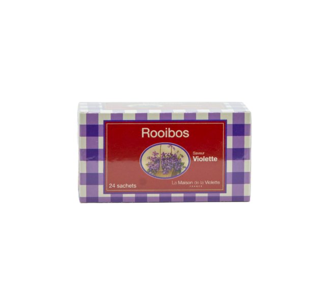 Rooibosový fialkový čaj - 24 sáčků