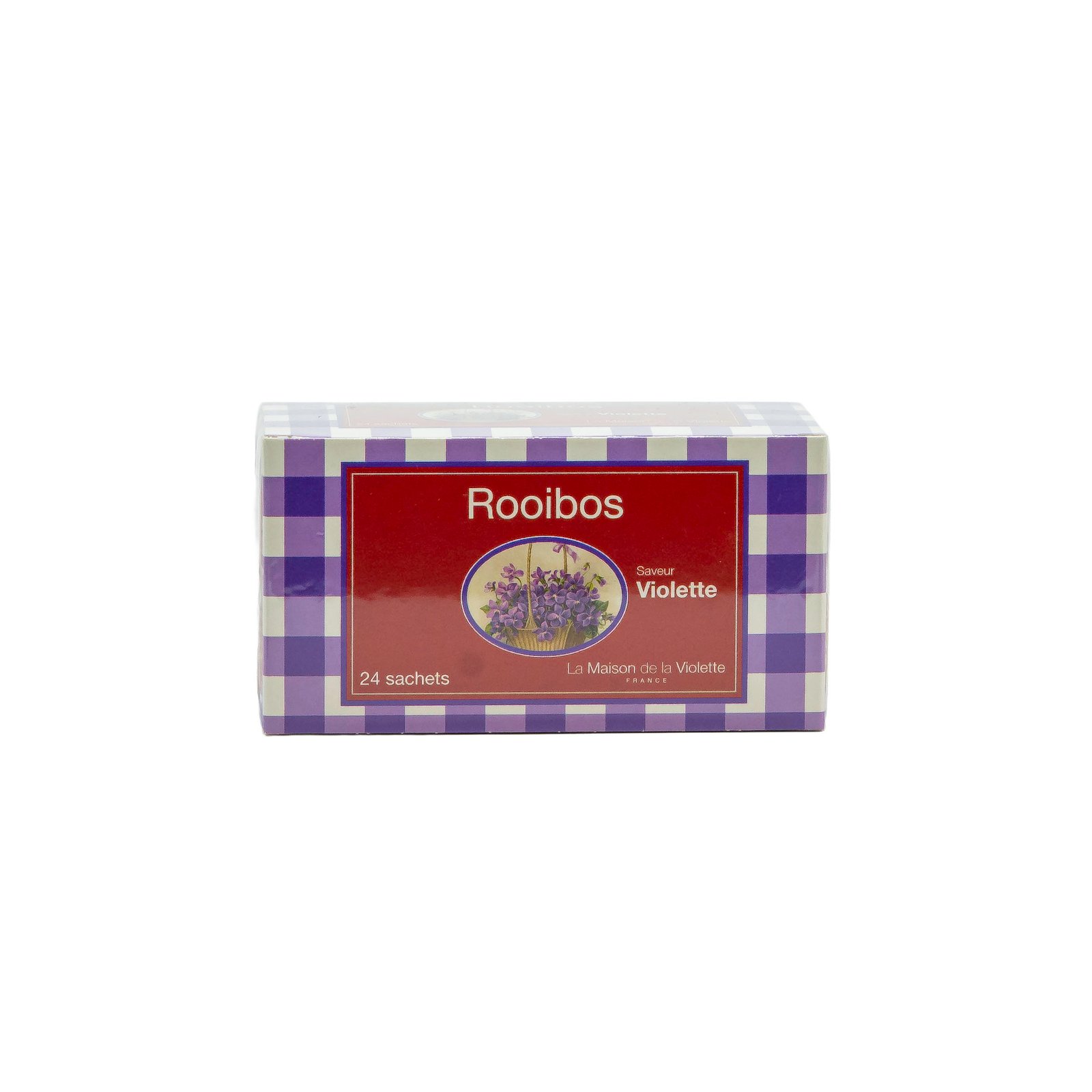 Rooibosový fialkový čaj - 24 sáčků