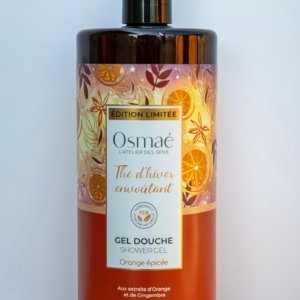 Osmaé Thé d’hiver envoûtant - sprchový gel - pomeranč & koření, limitovaná zimní edice -1l