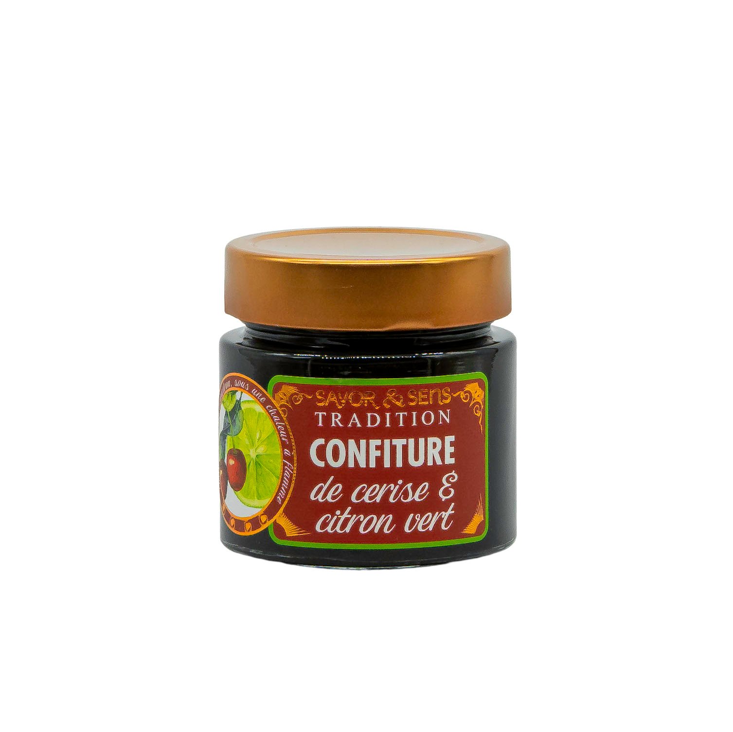 Džem z třešní a limetky - 270 g