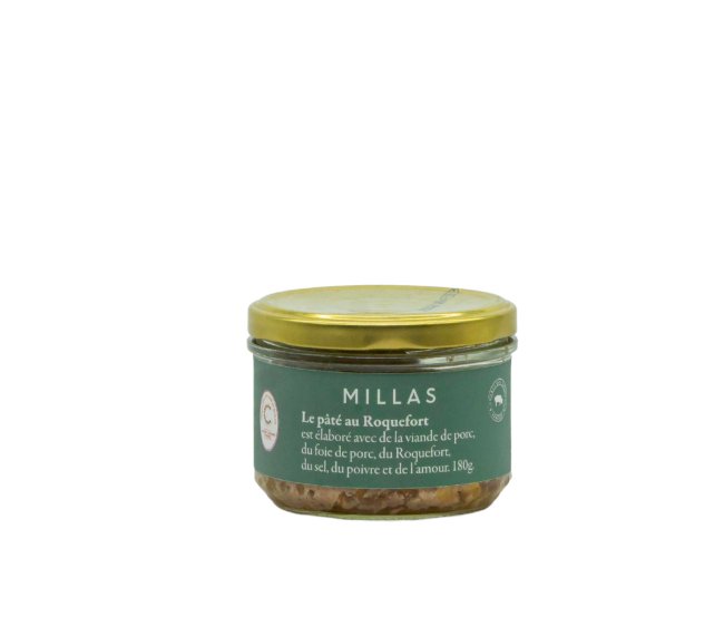 Millas paštika Roquefort  - 180 g