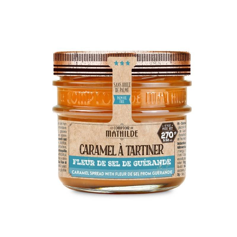 Slaný máslový karamel s Guérande Fleur de Sel - 270 g