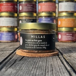 Millas paštika foie - gras - 180 g