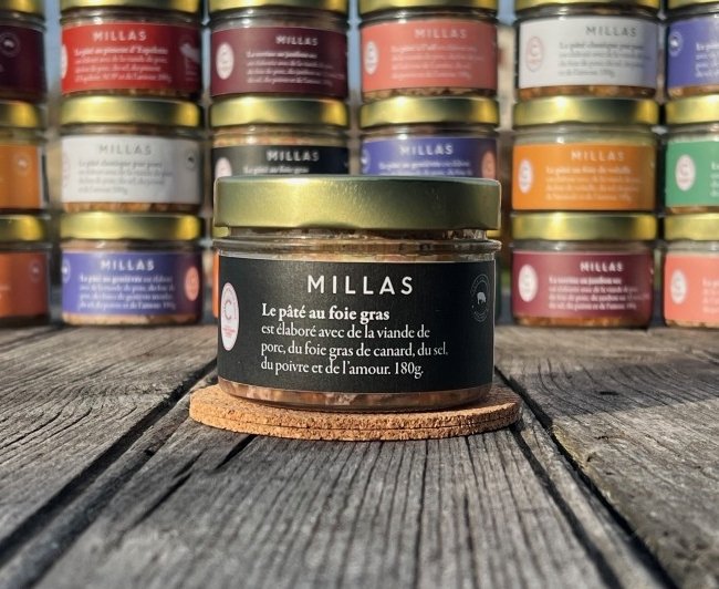 Millas paštika foie - gras - 180 g