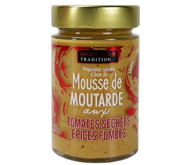 Hořčičná pěna se sušenými rajčaty a uzeným kořením -160g