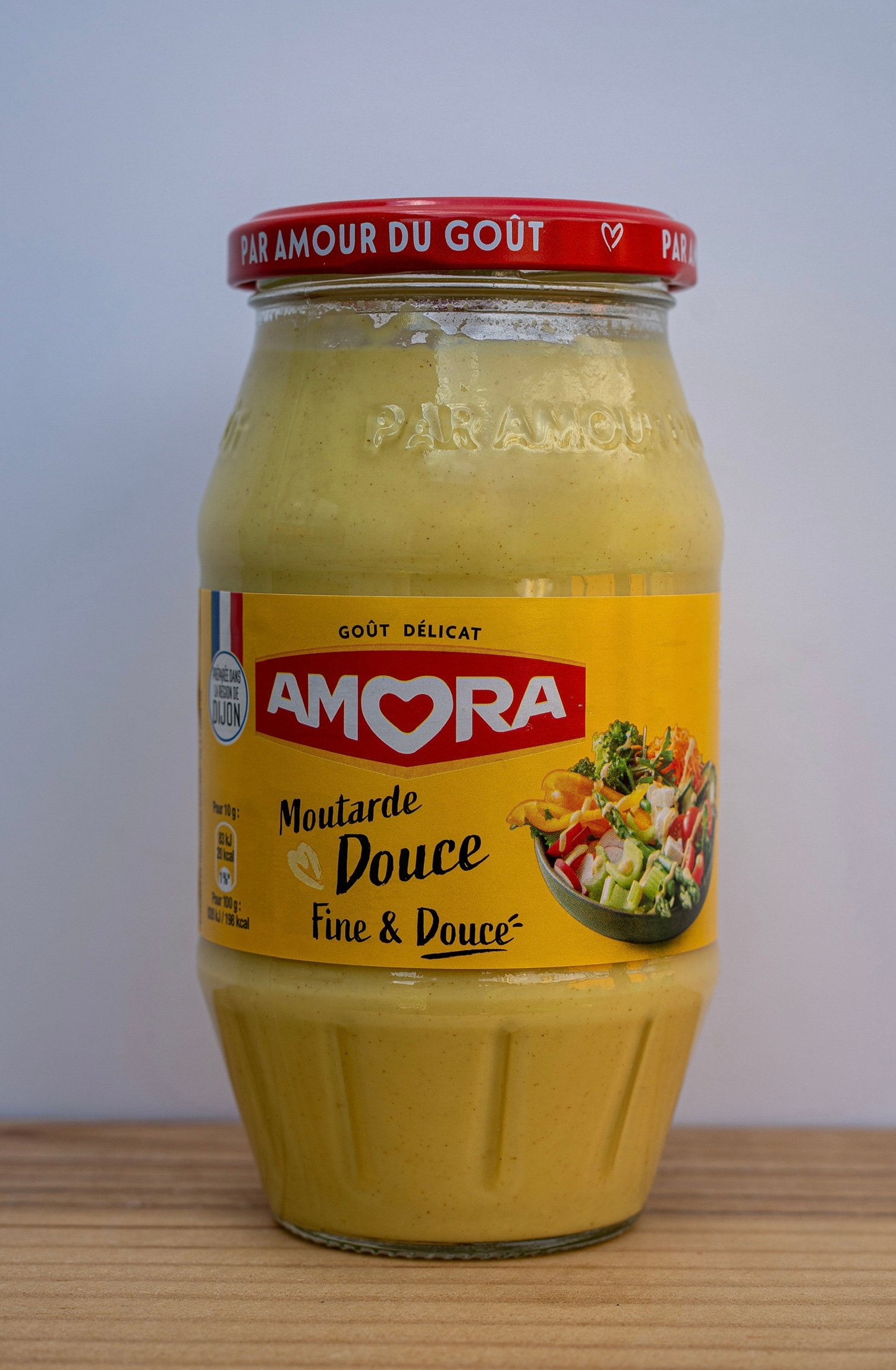 Amora Moutarde Douce - jemná francouzská hořčice - 435g