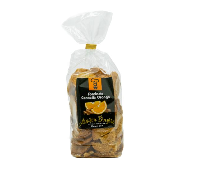 Máslové sušenky s pomerančem a skořicí - 110g