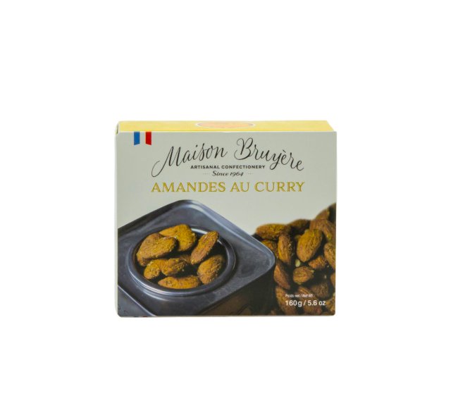 Křupavé mandle s kari - 160g