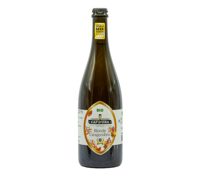 Cap d'Ona Blonde Gingembre BIO - ALK7% - 750ml