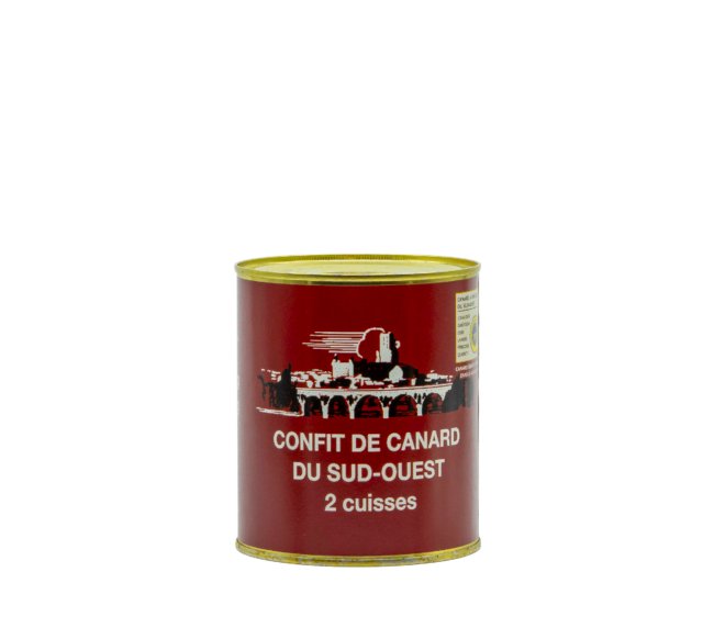 Confitovaná kachní stehna - Confit de canard du Sud-Ouest 2 cuisses - 765g