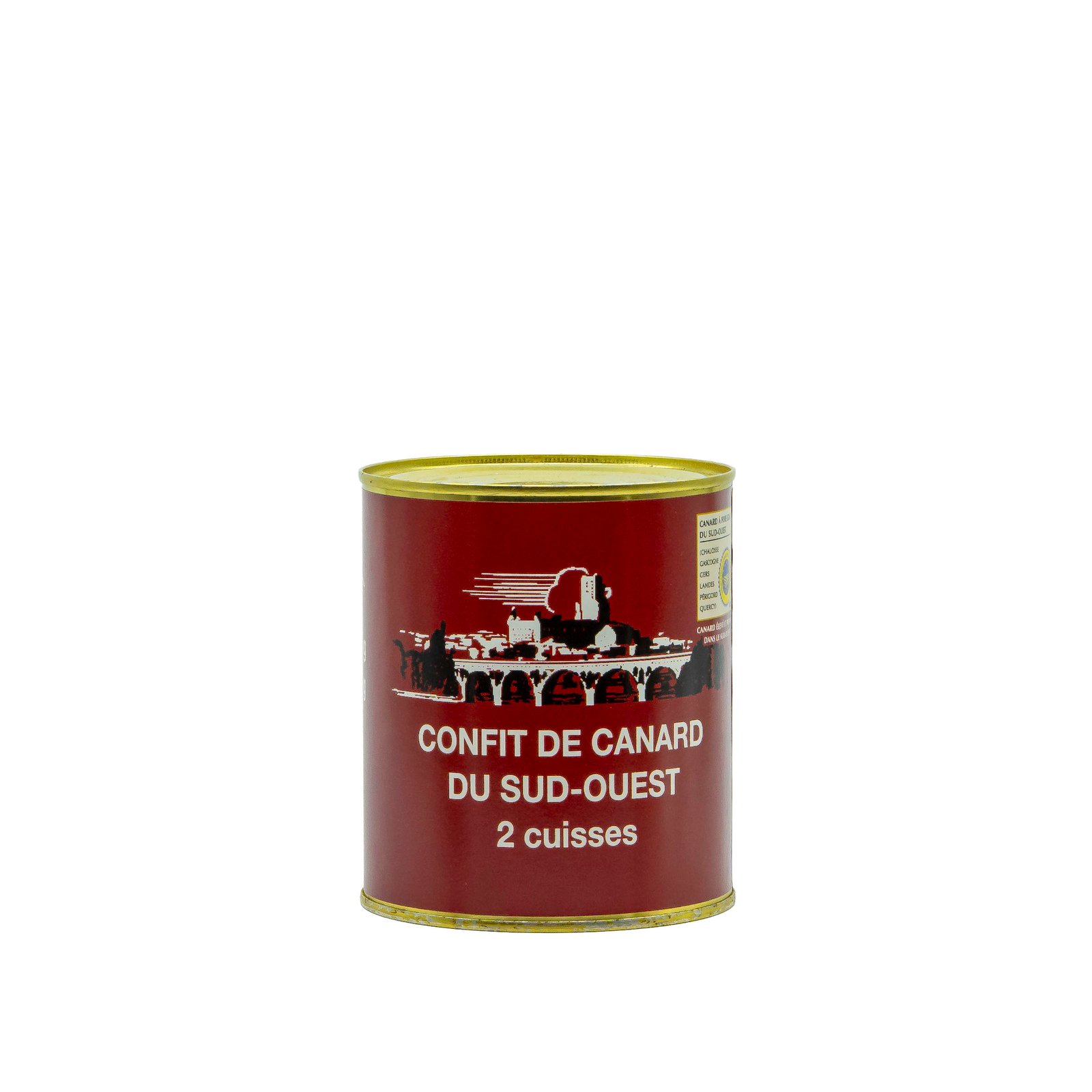 Confitovaná kachní stehna - Confit de canard du Sud-Ouest 2 cuisses - 765g