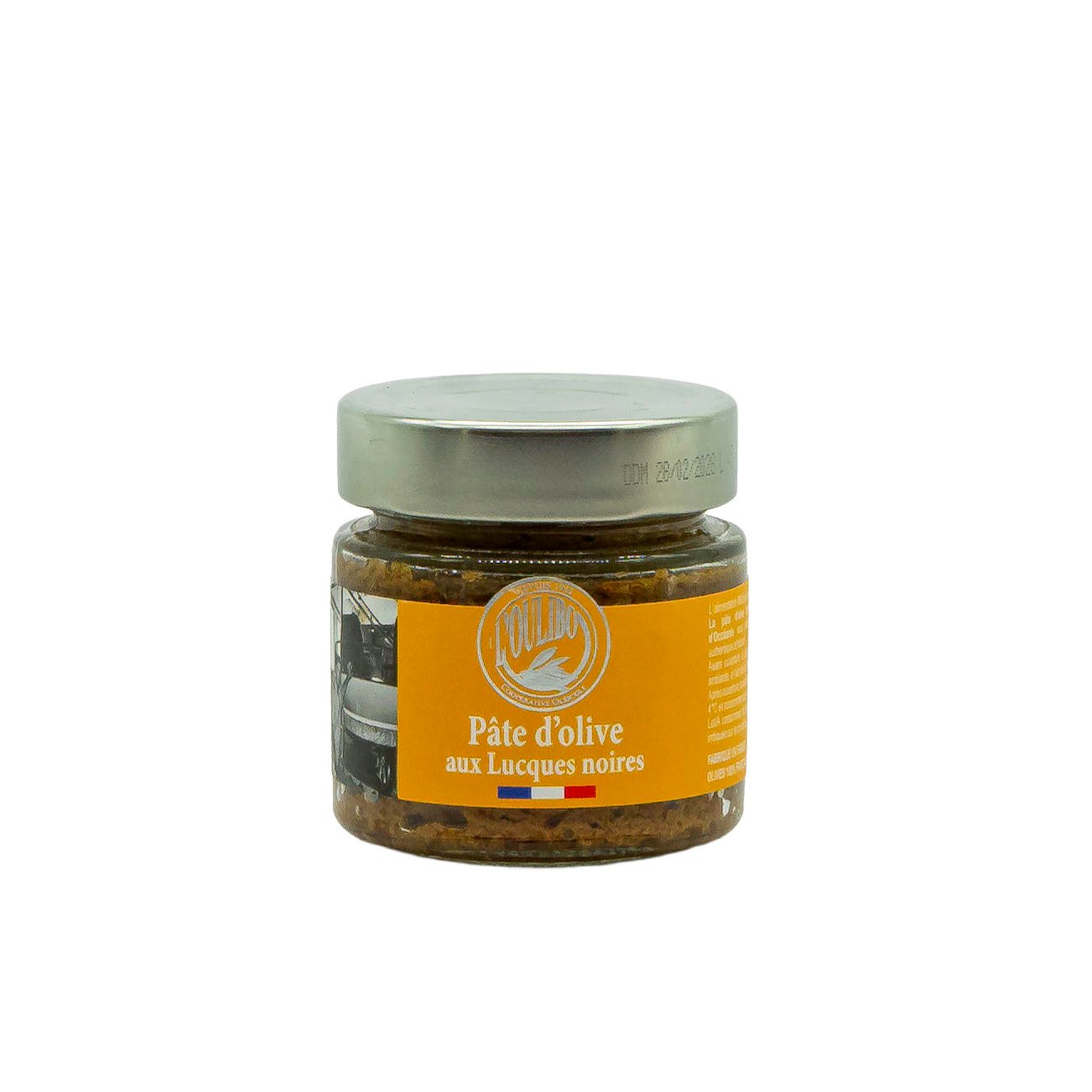 Olivová pasta z černých oliv Lucques - 100g