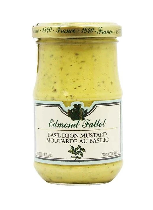 Edmond Fallot - Basil Dijon Mustard - 210g