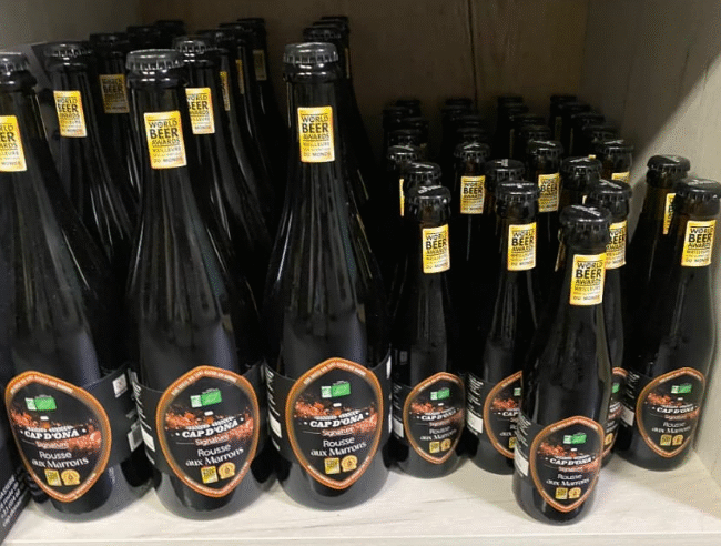 Cap d'Ona Rousse aux Marrons - BIO pivo - ALK6,5% - 750ml