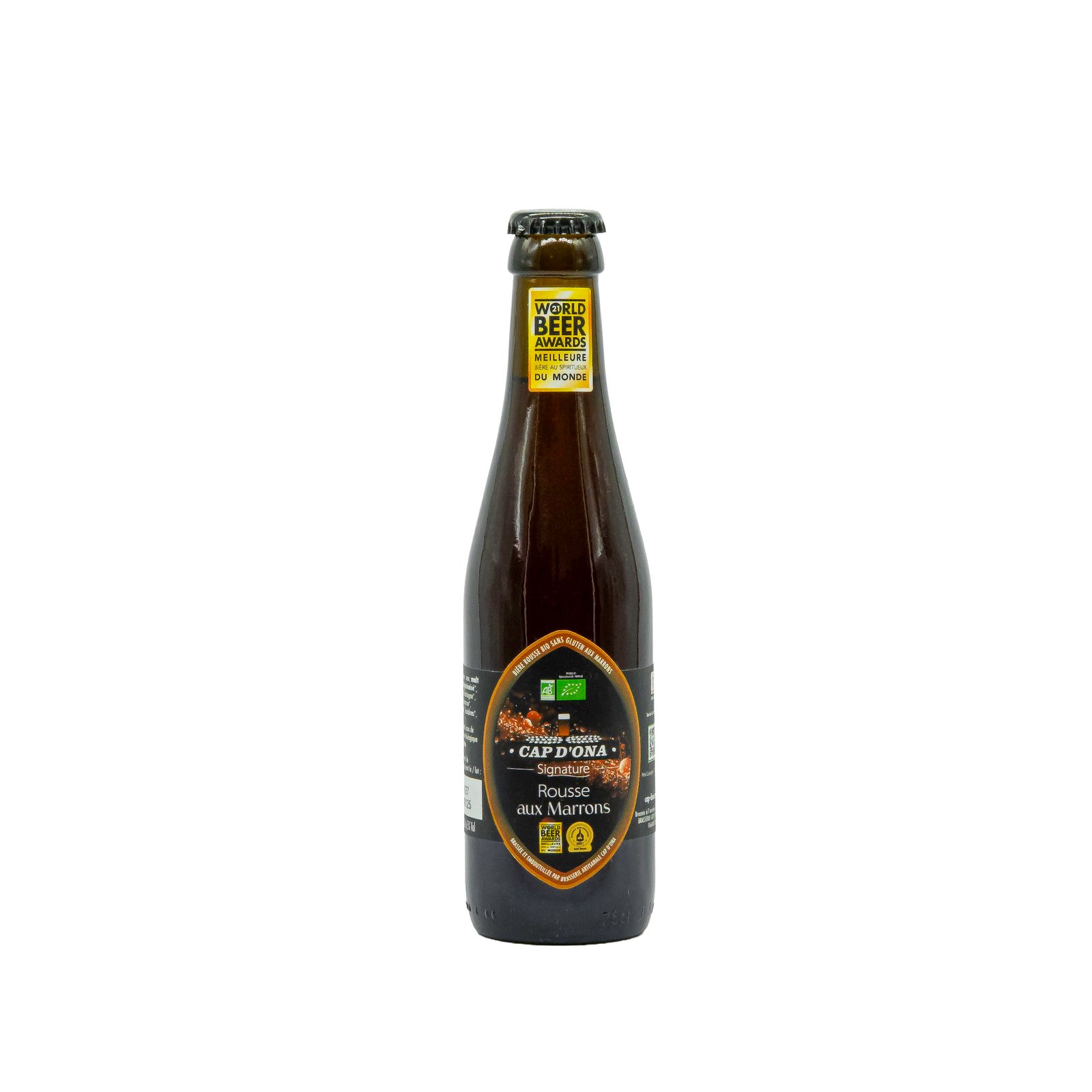 Cap d'Ona Rousse aux Marrons - BIO pivo - ALK6,5% - 330ml
