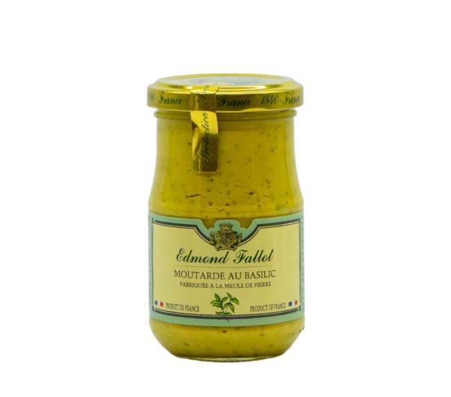 Edmond Fallot - Basil Dijon Mustard - 210g