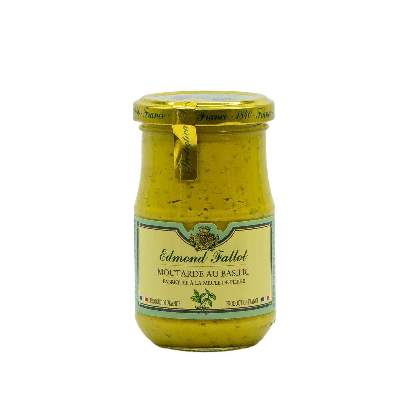 Edmond Fallot - Basil Dijon Mustard - 210g