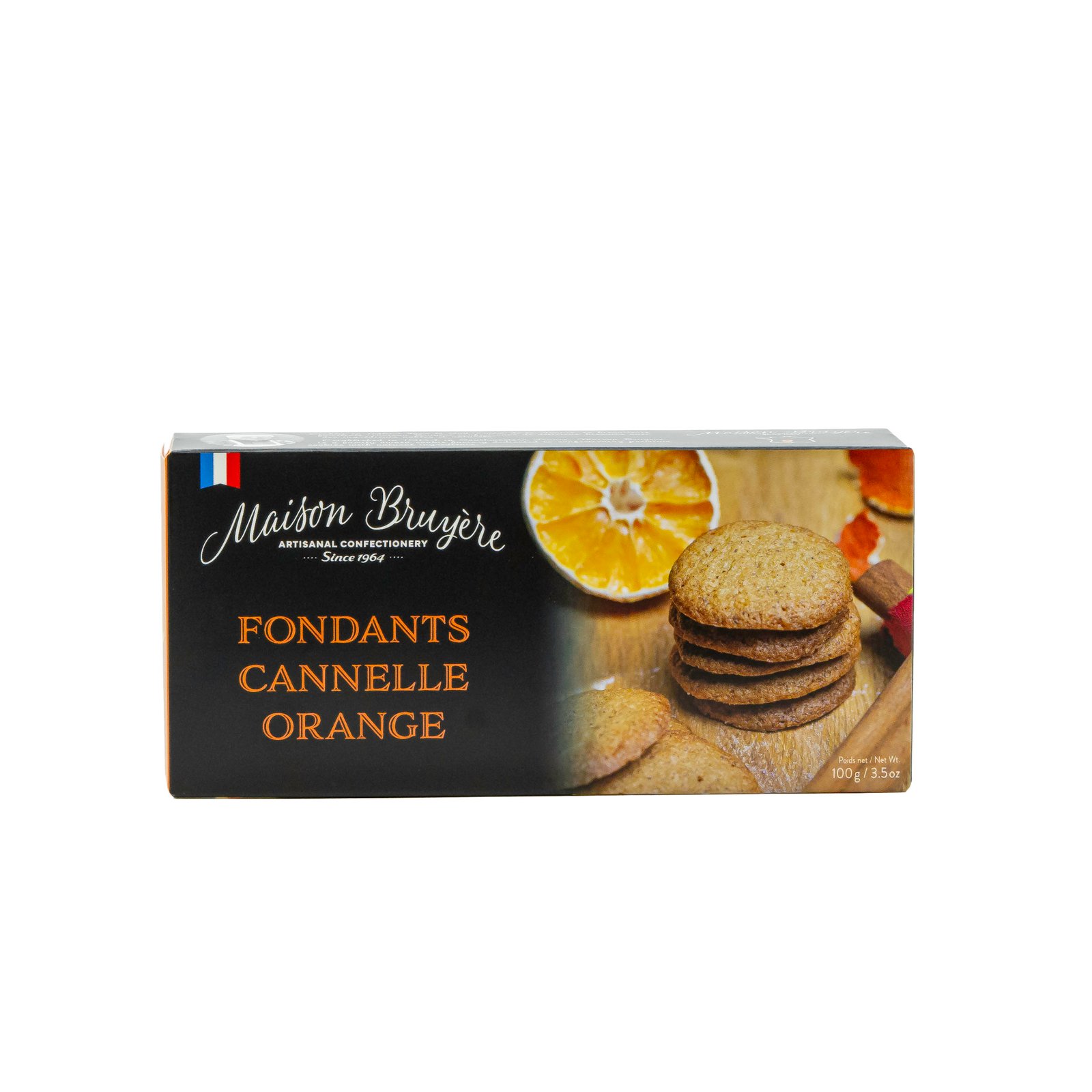 Máslové sušenky s pomerančem a skořicí - 100g